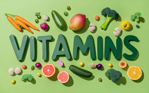 Tipografia delle vitamine