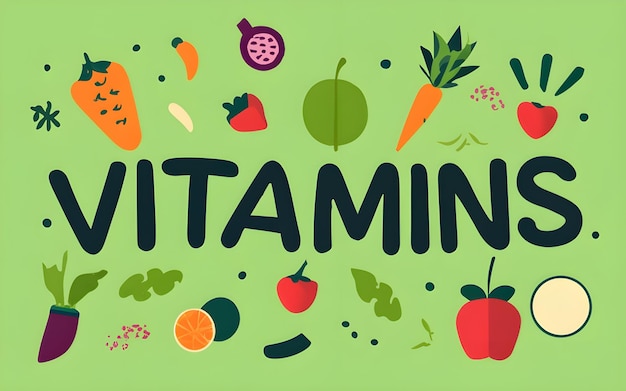 Tipografia delle vitamine