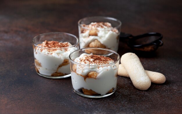 Tiramisù in un bicchiere