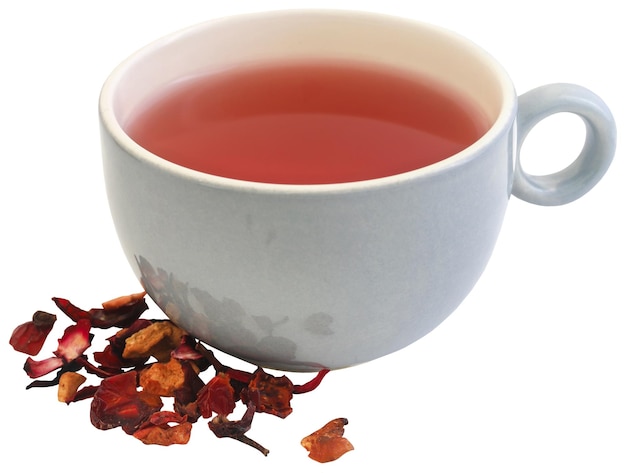 Tisana di roselle rosa canina e mela