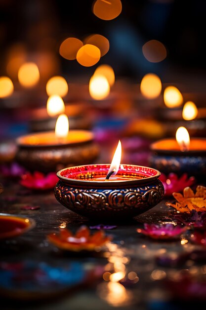 Titl Shift, servizio fotografico unico e creativo di una vivace celebrazione del Diwali