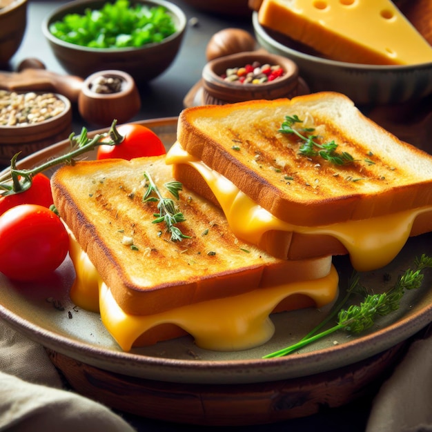 Toast al formaggio, panini caldi fatti in casa ai generativi