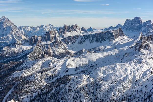 Tofane vista dal Lagazuoi