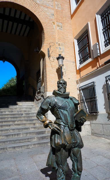 Toledo Memorial a Cervantes in Spagna