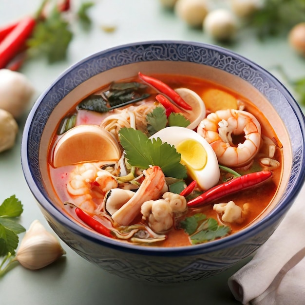 Tom Yum Delight Un viaggio culinario thailandese