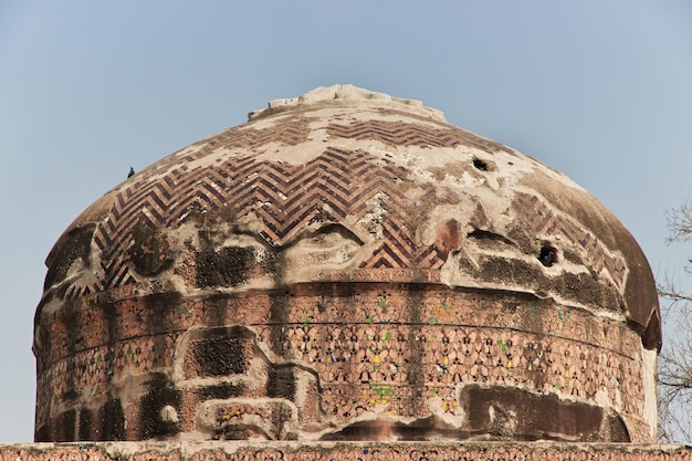 Tomba di Dai Anga nella provincia di Lahore Punjab in Pakistan