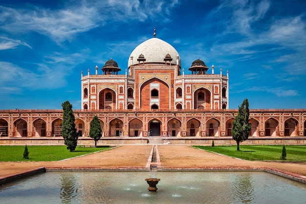 Tomba di Humayun. Delhi, India