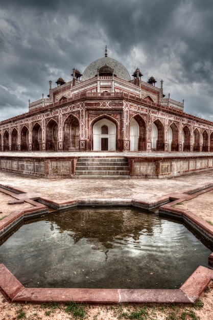 Tomba di Humayun. Delhi, India