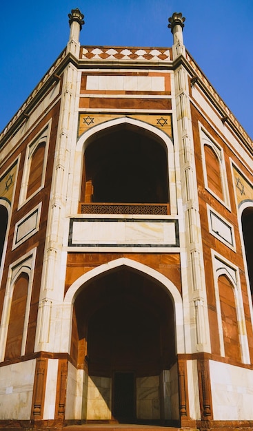 Tomba di Humayun dell'imperatore Mughal Humayun, Nuova Delhi, India