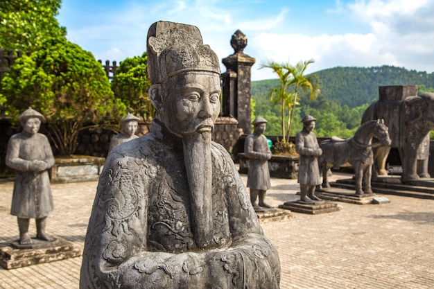 Tomba di Khai Dinh nella tonalità, Vietnam