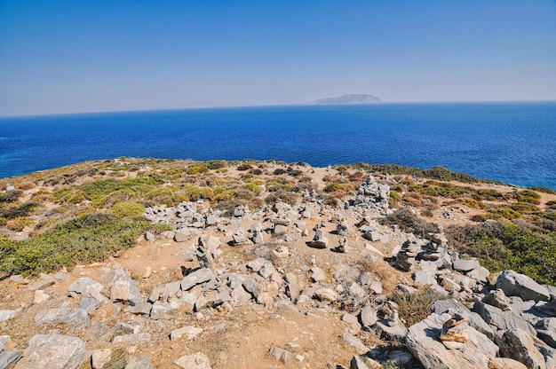 Tomba di Omero nell'isola di Ios in Grecia