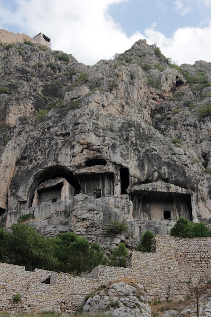 Tombe rupestri Amasya TURCHIA