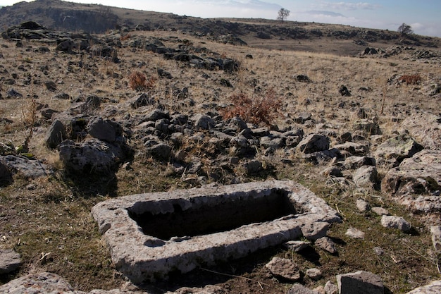 Tombe rupestri romane Konya Turchia