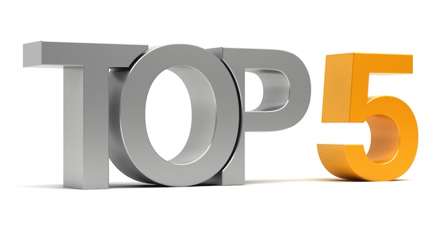 Top 5 testo 3D