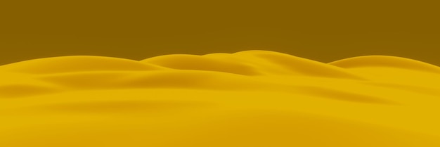 Topografia del deserto 3D Duna di sabbia