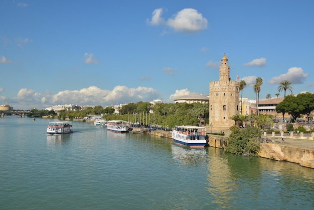 Torre del Oro a Siviglia Spagna