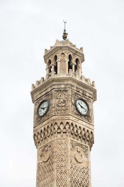 Torre dell'orologio di Smirne in Turchia