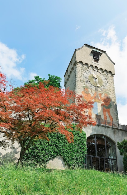 Torre della fortezza a Lucerna Svizzera