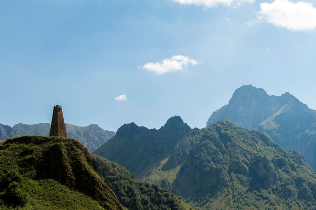 Torre di avvistamento in montagna