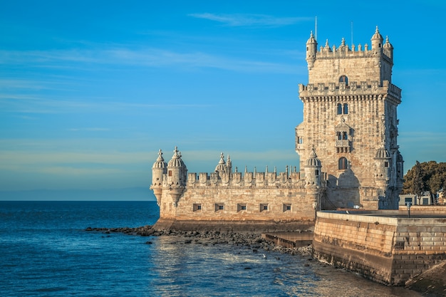 Torre di Belem (Torre de Belem), Lisbona, Portogallo.