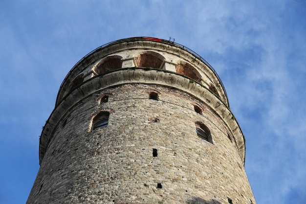 Torre di Galata a Beyoglu Istanbul Turchia