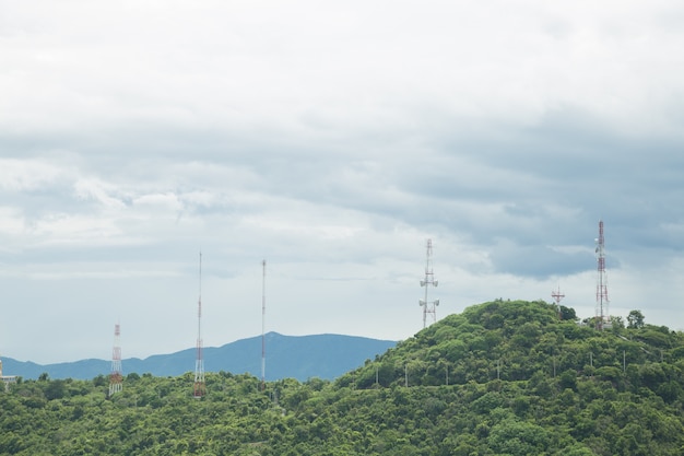 Torre di segnale di comunicazione