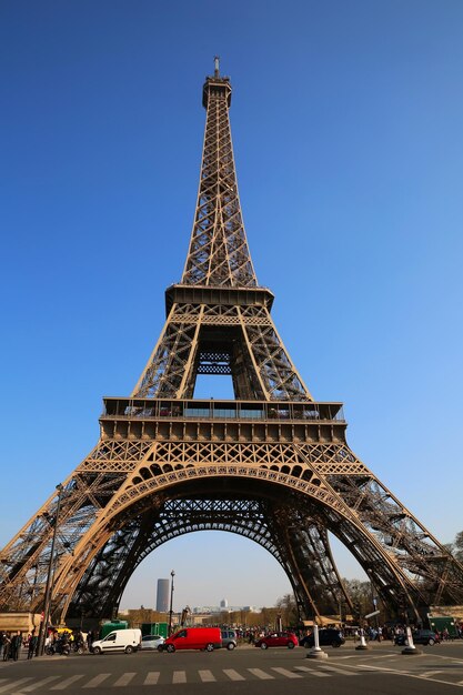 Torre Eiffel a Parigi, Francia.