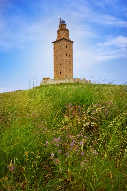 Torre Galizia Spagna di La Coruna Hercules