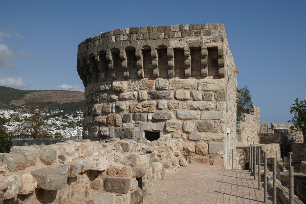 Torre nel castello di Bodrum Mugla Turchia