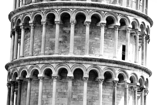 Torre pendente a Pisa Toscana Italia