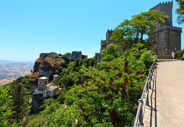 Torretta Pepoli castello di Erice Sicilia Italia