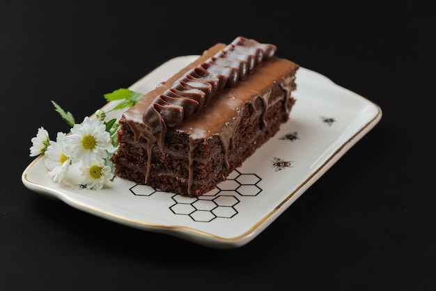 Torta al cioccolato con glassa