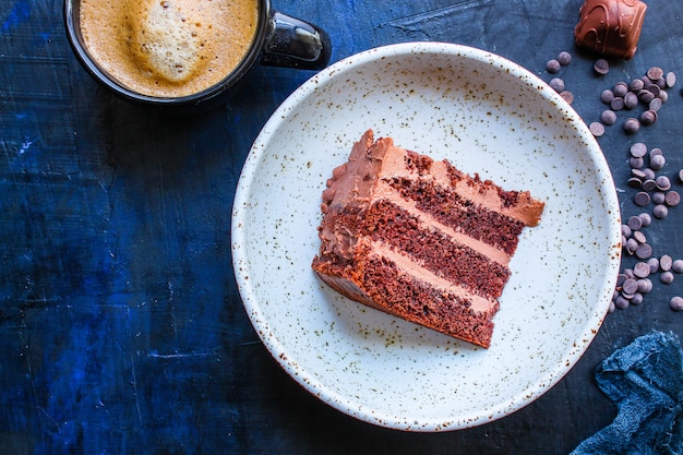 torta al cioccolato con panna