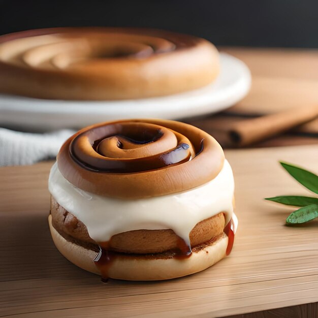 Torta alla crema insieme al cioccolato sul tavolo e sul piatto e sul Natale