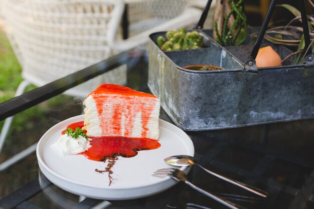 torta alla fragola