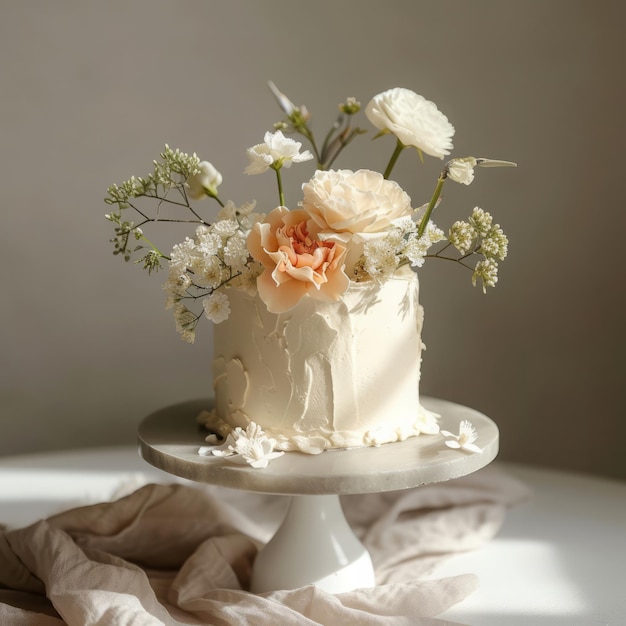 torta bianca di festa