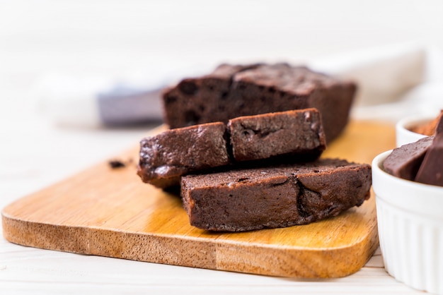 torta brownie al cioccolato