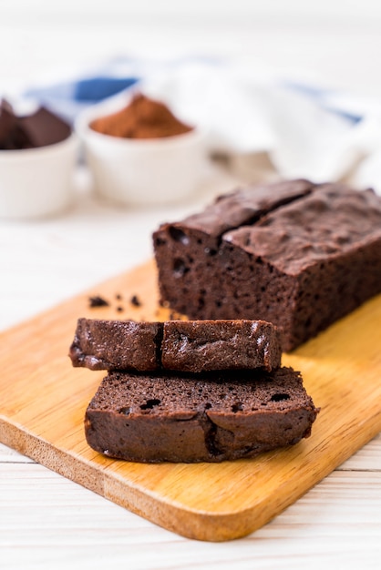 torta brownie al cioccolato