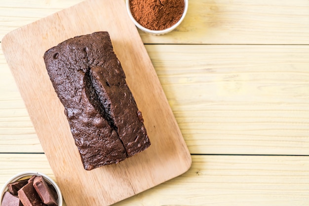 torta brownie al cioccolato