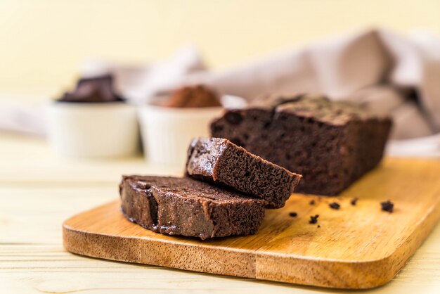 torta brownie al cioccolato