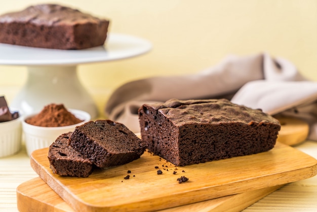 torta brownie al cioccolato