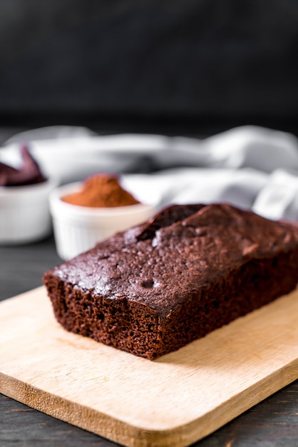 torta brownie al cioccolato