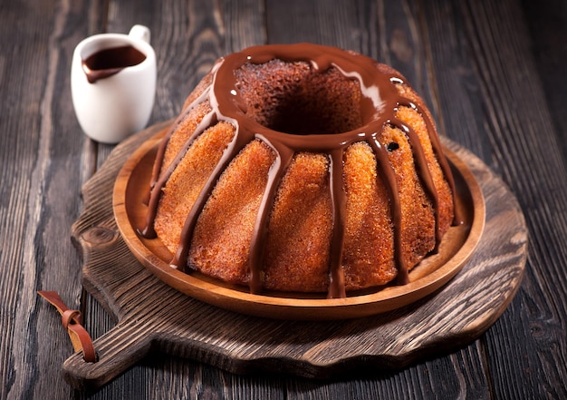 Torta con cioccolato