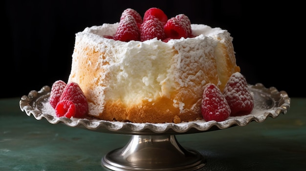 Torta del cibo degli angeli celesti