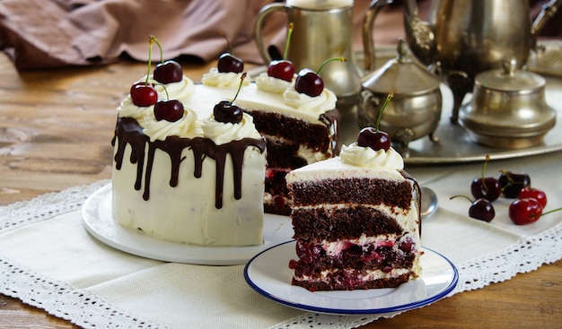 Torta della foresta nera, Schwarzwalder Kirschtorte