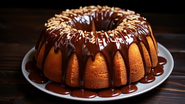 Torta di bundt dolce