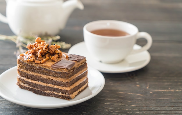 torta di caffè toffee