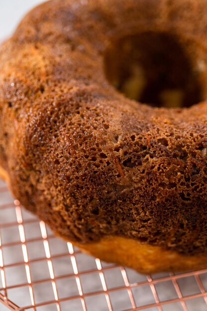 Torta di carote con glassa di formaggio alla crema