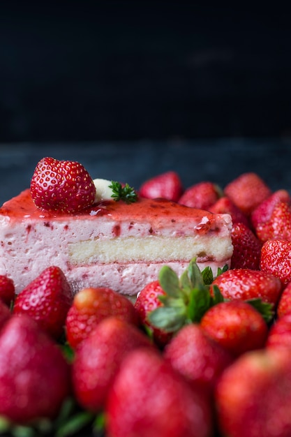 Torta di fragole