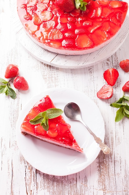 torta di fragole